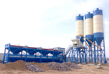 HZS240混凝土攪拌站(圖4) 新鄭75混凝土攪拌站